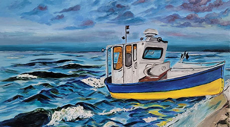 Boat on Baltica